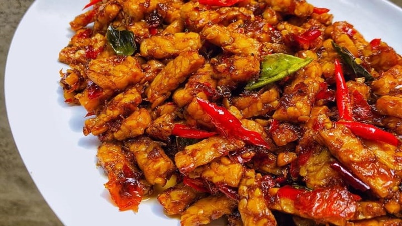 Tempe Orek Untuk Bayi Resep Orek Tempe Pedas Sederhana